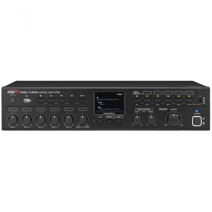 Трансляционный микшер-усилитель INTER-M PMU-240N 79595