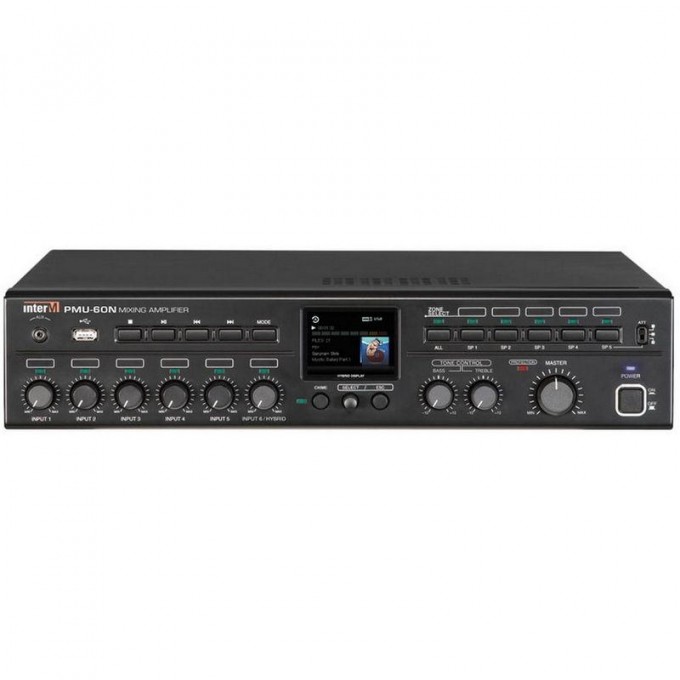 Трансляционный микшер-усилитель INTER-M PMU-60N 79602