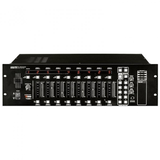 Трансляционный микшер-усилитель INTER-M PX-8000D 79646