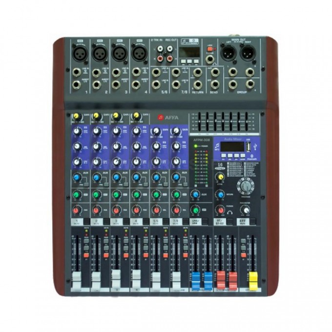 Аналоговый микшер AFFA AFPM-308 INTER-M 80200