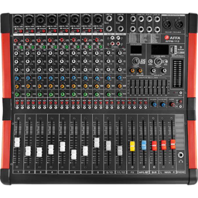 Аналоговый микшер AFFA AFPM-112 INTER-M 80201